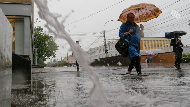 Погода на Ставрополье останется дождливой до конца недели