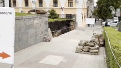 Подпорную стену начали разбирать на проспекте Карла Маркса в Ставрополе