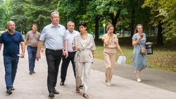 Расставить точки благоустройства: губернатору Ставрополья показали, как меняется город Лермонтов