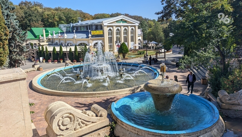 Лечебный парк благоустроили в Ессентуках 