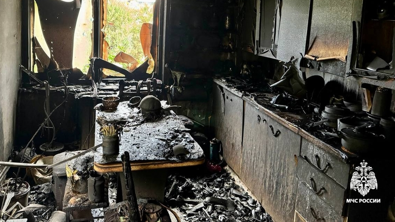 Пенсионерка погибла в пожаре в жилом доме в Новоалександровске 