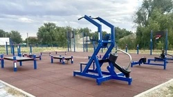 Спортплощадку комплекса ГТО установили в Апанасенковском округе