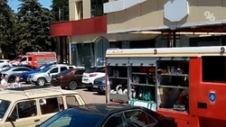 В центре Ставрополя произошёл пожар в жилой девятиэтажке
