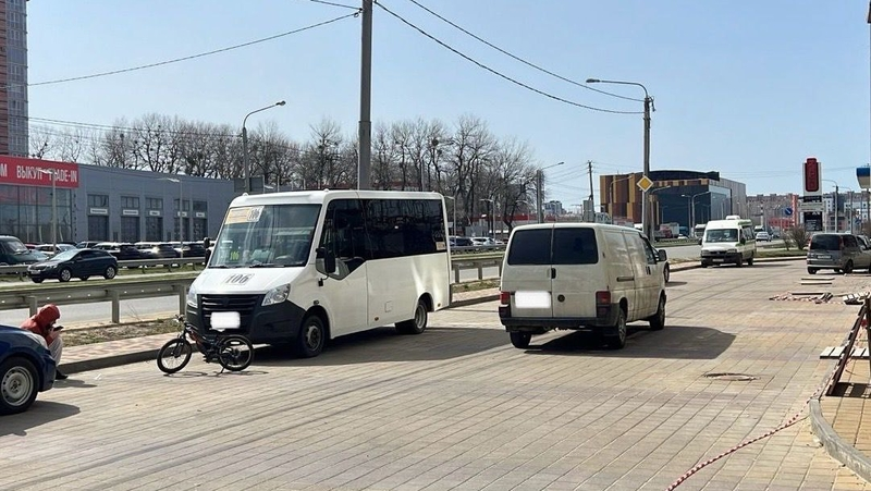 Травму головы получил 4-летний велосипедист из-за ДТП в Ставрополе