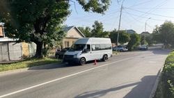 Маршрутка сбила жителя Башкортостана в Ставрополе