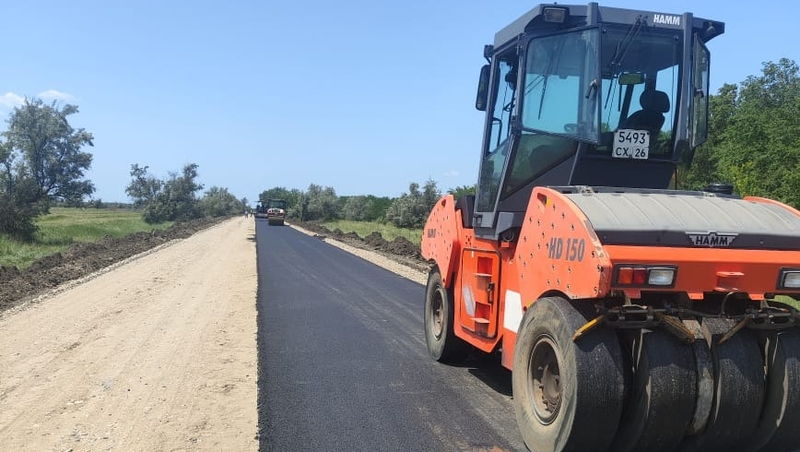 В Изобильненском округе обновят 10 км дороги по краевой программе