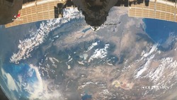 Российский космонавт в День края поделился кадрами Ставрополья с МКС