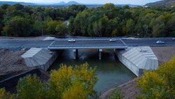 На Ставрополье капитально отремонтировали мост через реку Подкумок