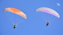 Мягкое крыло и пропеллер с моторчиком: на Ставрополье прошли первые соревнования мотопарапланеристов