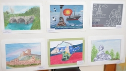 Выставка юных художников открылась в центральной библиотеке Пятигорска