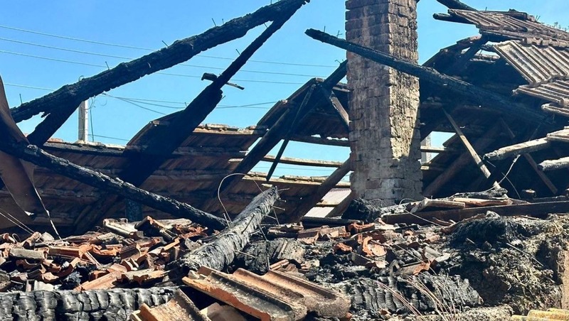 Двух женщин спасли из горящего дома в Железноводске