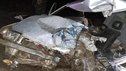 Водитель легковушки погиб после столкновения с пассажирским автобусом в Арзгирском округе