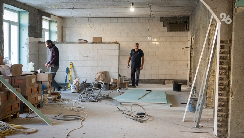 В шести школах Ставрополя проходит демонтаж старых конструкций