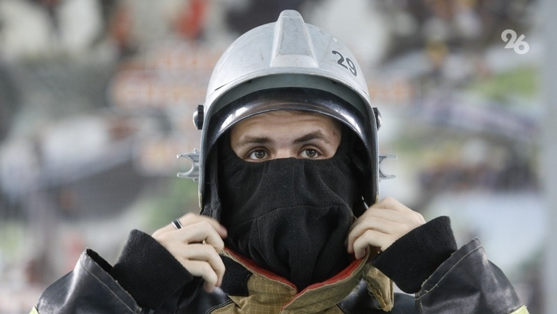 Пожар ликвидировали в отделе полиции Минвод