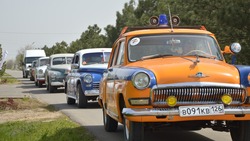 Колонна патриотического автопробега прибыла в Арзгирский округ