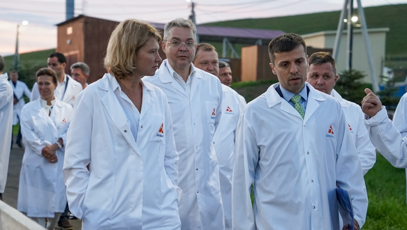 Губернатор Ставрополья и глава Минсельхоза РФ посетили овцеводческий центр