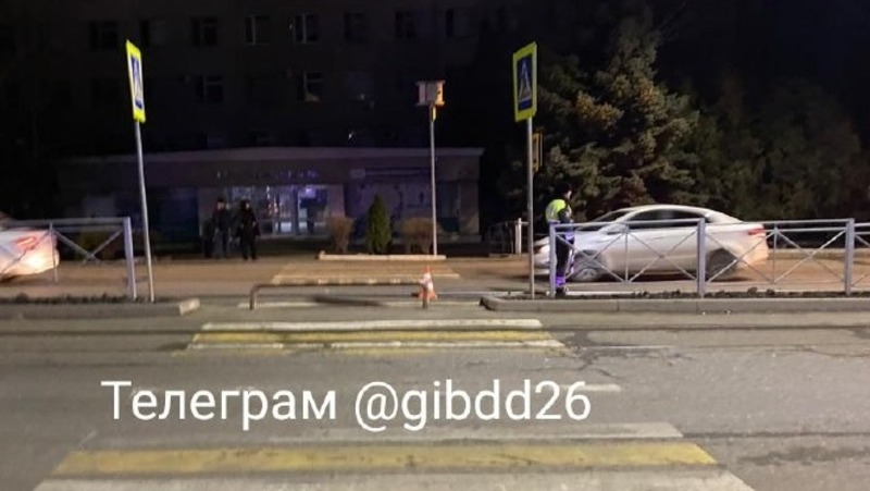 В Пятигорске 18-летний водитель иномарки сбил пешехода
