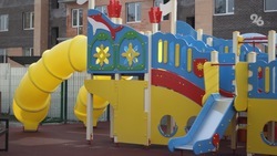 Детский игровой городок установили в Кировском округе по инициативе жителей