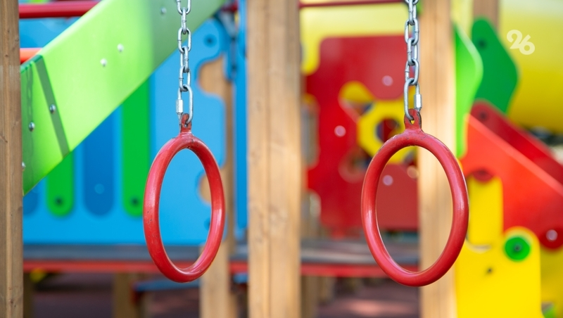 Детскую площадку установят в хуторе Шпаковского округа