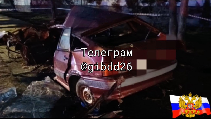 Опытный водитель насмерть разбился в Кисловодске из-за превышения скорости
