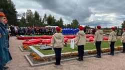 На мемориале «Невский пятачок» захоронили останки ставропольца-красноармейца
