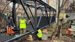 Пешеходный переход через реку Подкумок устанавливают в Пятигорске