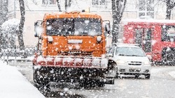 Ставропольские коммунальщики запаслись песком и спецтехникой в преддверии холодов