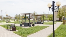 18 новых общественных зон благоустроили в сёлах Ставрополья