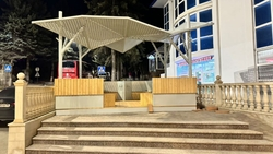 Парклет оборудовали на улице Желябова в Кисловодске