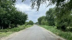 Ремонт дороги завершился в станице Изобильненского округа 