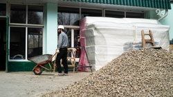 Ремонт в сельской школе Минераловодского округа проходит с опережением графика