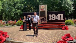 Стену памяти погибшим участникам СВО открыли в Новоалександровске