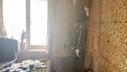 Тело мужчины нашли на месте пожара в квартире в Ставрополе
