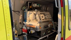 Новорождённого пациента из Железноводска санавиацией доставили в краевую больницу