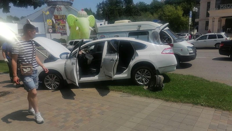 Автомобилистка получила рваную рану головы при аварии в Кисловодске