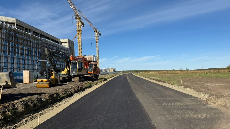 Подъездные дороги и тротуары к IT-кампусу «Школа 21» прокладывают в Ставрополе
