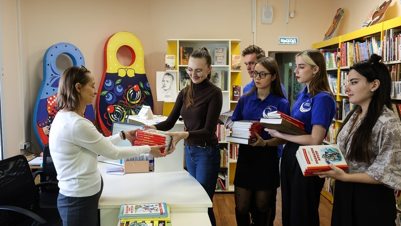 СКФУ провёл в Ставрополе две акции, приуроченные к Дню книгодарения