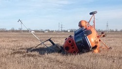 Причиной аварийной посадки вертолёта на Ставрополье мог стать отказ двигателя