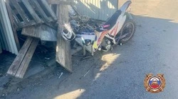 В Минераловодском округе подросток перевернулся на питбайке