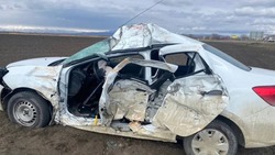 В Кочубеевском округе водитель легковушки погиб в результате столкновения с грузовиком