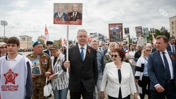 Глава Ставрополья присоединился к шествию Бессмертного полка