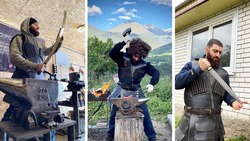 Мастер-оружейник из Теберды создаёт изделия по многовековым традициям Карачаево-Черкесии