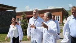 Глава Ставрополья принял участие в запуске селекционного центра овцеводства