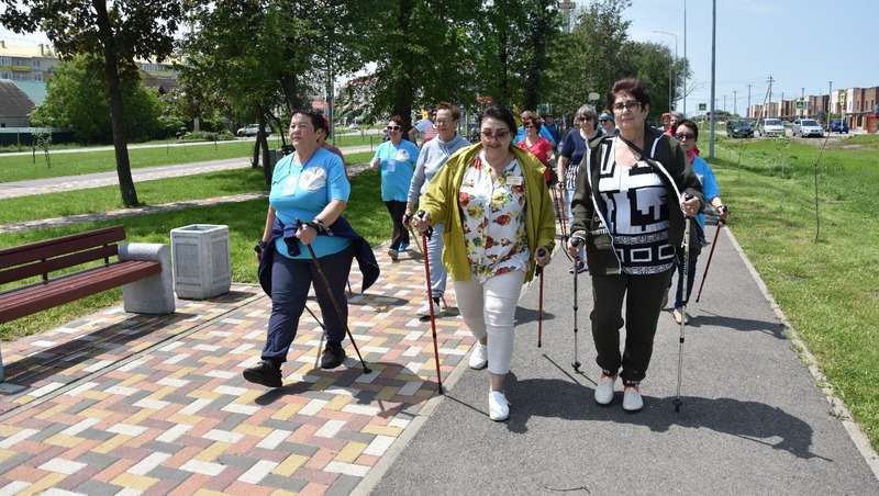 Округа Ставрополья приняли участие в акции ко Дню скандинавской ходьбы