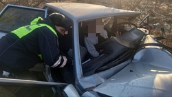 ВАЗ-2114 и внедорожник столкнулись в Минводах