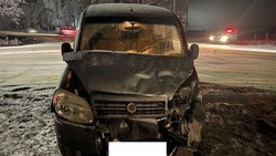 УАЗ под Пятигорском не уступил дорогу иномарке — один человек пострадал 