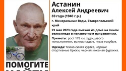 Пенсионера на синем велосипеде разыскивают на Ставрополье