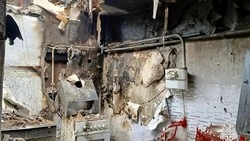 В Зеленокумске потушили пожар на кухне частного дома