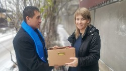 В Минераловодском округе передали подарки семьям мобилизованных земляков