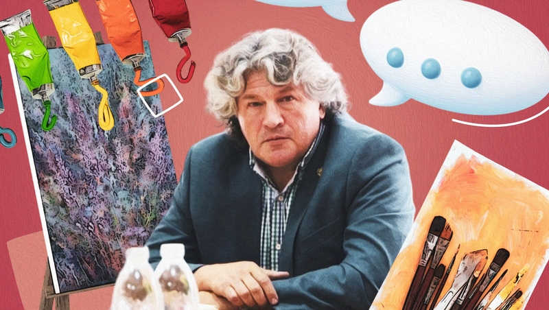 «Делай то, что любишь»: ставропольский художник Паршин рассказал об источниках вдохновения и жизненном кредо